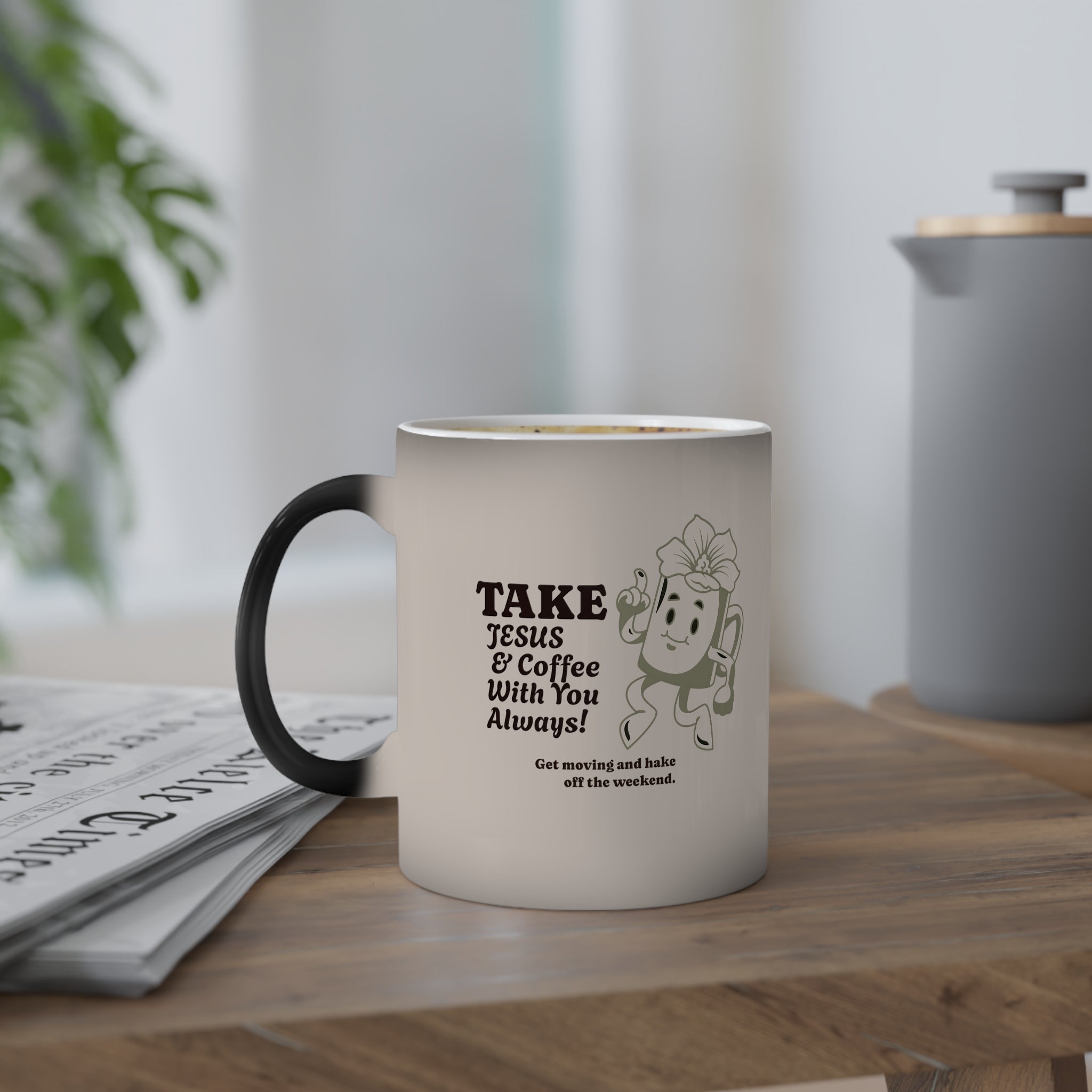 Awesome looking Color-Changing Mug, 11oz