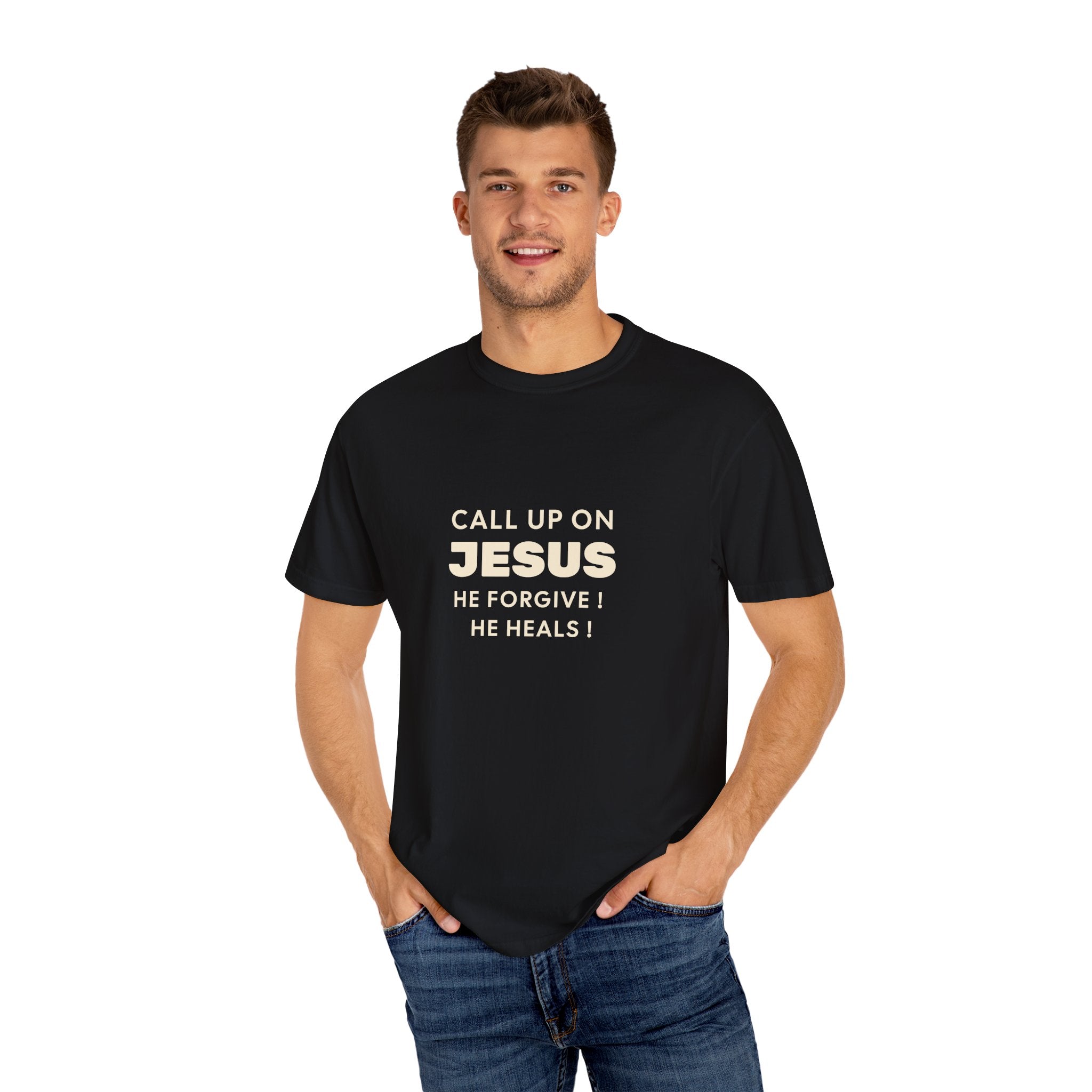 Call up on Jesus Unisex T-shirt