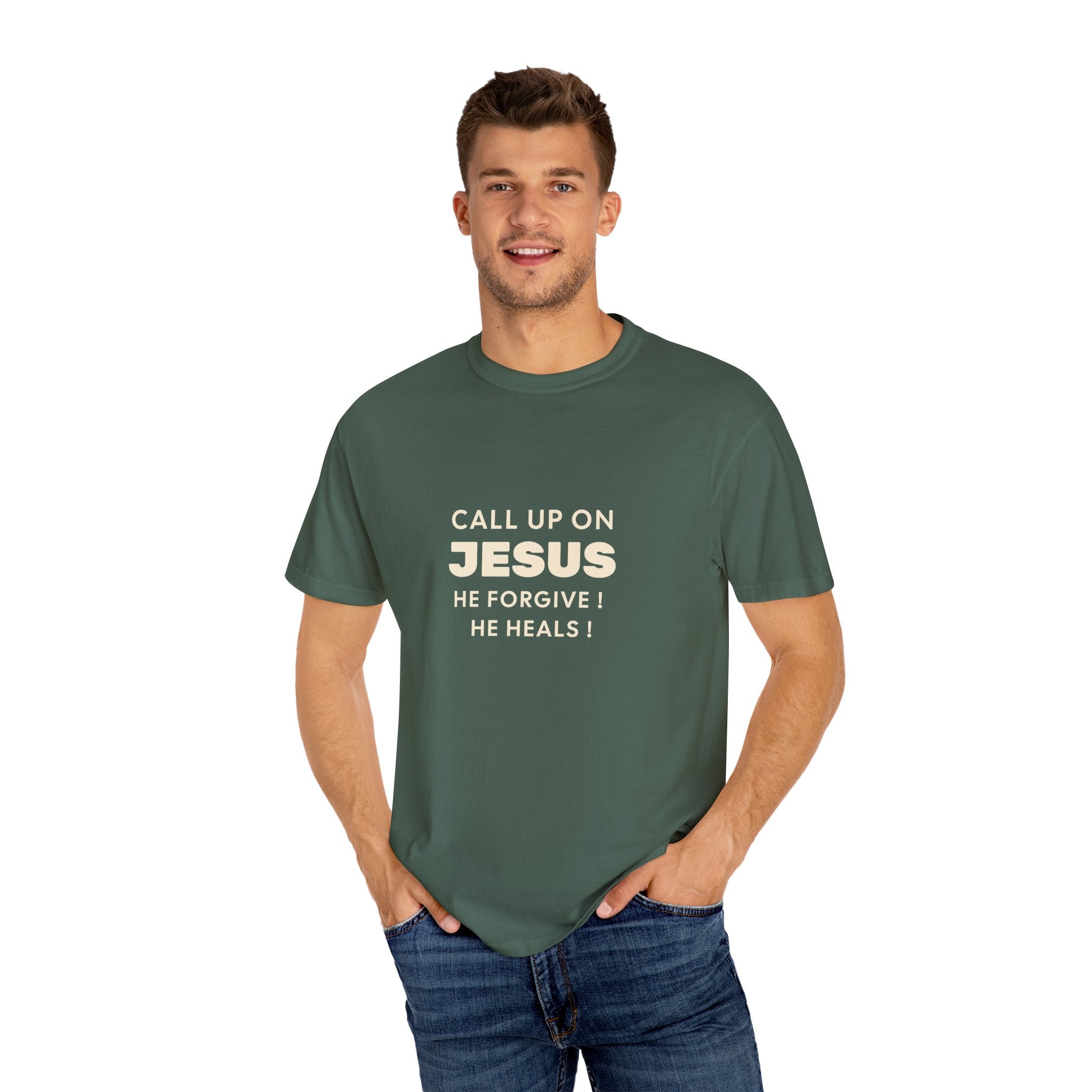 Call up on Jesus Unisex T-shirt